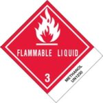 D.O.T. Labels - 4 x 4.75"