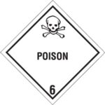 D.O.T. Labels - 4 x 4"