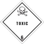 D.O.T. Labels - 4 x 4"