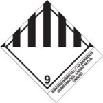 D.O.T. Labels - 4 x 4.75"