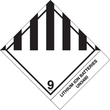 D.O.T. Labels - 4 x 4.75"
