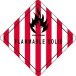 D.O.T. Labels - 4 x 4"