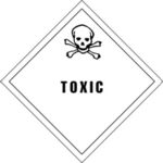 D.O.T. Labels - 4 x 4"
