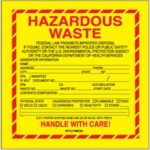 D.O.T. Labels - 6 x 6"