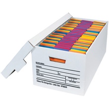 File Storage Boxes - 12 x 10 x 24"