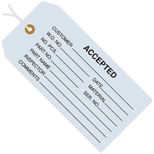 Inspection Tags - 2.375 x 4.75"