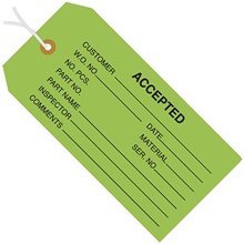 Inspection Tags - 2.375 x 4.75"