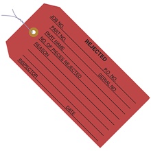 Inspection Tags - 4.75 x 2.375"