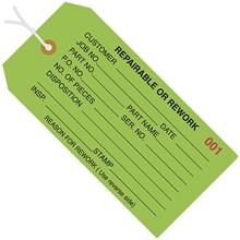 Inspection Tags - 4.75 x 2.375"
