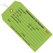 Inspection Tags - 4.75 x 2.375"