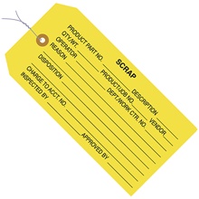 Inspection Tags - 4.75 x 2.375"