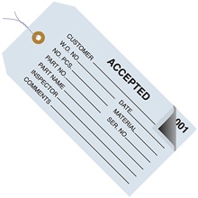 Inspection Tags - 2.375 x 4.75"