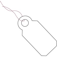 Merchandise Tags - 0.8125 x 0.375"