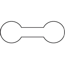 Merchandise Tags - 0.4375 x 1.3125"