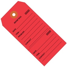 Repair Tags - 6.25 x 3.125"
