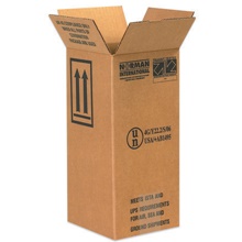 Hazardous Material Boxes & Supplies - 6 x 6 x 12.75"