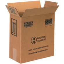 Hazardous Material Boxes & Supplies - 12 x 6 x 12.75"