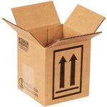 Hazardous Material Boxes & Supplies - 4.4375 x 4.4375 x 5"