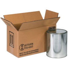 Hazardous Material Boxes & Supplies - 14.125 x 6.875 x 7.875"