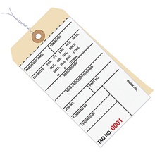 Inventory Tags - 6.25 x 3.125"