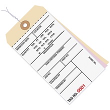 Inventory Tags - 6.25 x 3.125"