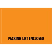 Mil-Spec "Packing List Enclosed" Envelopes - 4.5 x 6"