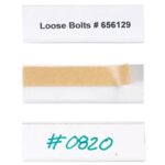 Rack Labeling Supplies - 3 x 1"