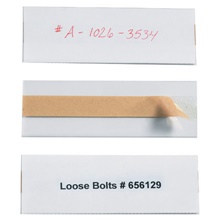 Rack Labeling Supplies - 6 x 2"