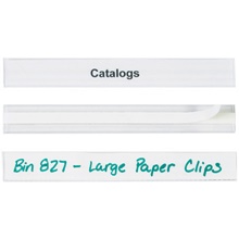 Rack Labeling Supplies - 6 x 0.75"