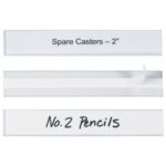 Rack Labeling Supplies - 6 x 1"