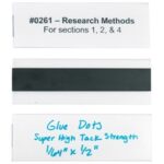 Rack Labeling Supplies - 6 x 2"