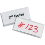 Rack Labeling Supplies - 3 x 1.3125"