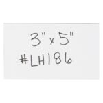 Rack Labeling Supplies - 5 x 3"