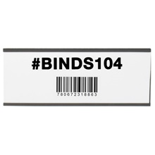 Rack Labeling Supplies - 8 x 3"