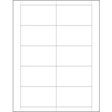 Rack Labeling Supplies - 3.5 x 2"