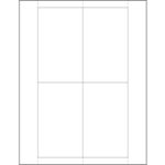 Rack Labeling Supplies - 5 x 3"