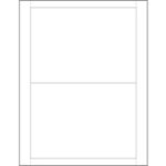 Rack Labeling Supplies - 7 x 5"