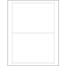 Rack Labeling Supplies - 7 x 5"