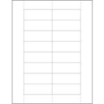 Rack Labeling Supplies - 3 x 1.125"