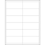 Rack Labeling Supplies - 4 x 1.6875"