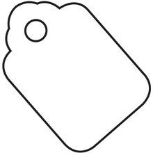 Merchandise Tags - 1.75 x 2.875"