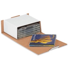 Corrugated CD Mailers - 5.625 x 5 x 2.5625"