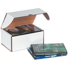 Corrugated DVD Mailers - 7.625 x 5.4375 x 3.5625"