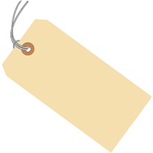 Manila Tags - 2.75 x 1.375"