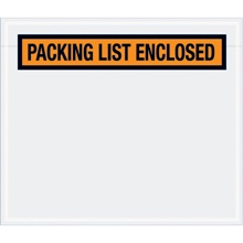 "Packing List Enclosed" (Panel Face) Envelopes - 7 x 6"