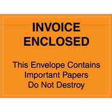 "Important Papers Enclosed" Envelopes - 4.5 x 6"