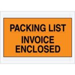 "Packing List/Invoice Enclosed" Envelopes - 7 x 10"