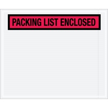 "Packing List Enclosed" (Panel Face) Envelopes - 10 x 12"