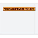"Packing List/Invoice Enclosed" Envelopes - 4.5 x 5.5"