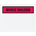 "Invoice Enclosed" Envelopes - 4.5 x 6"